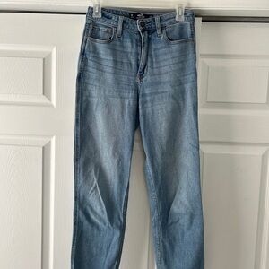 Hollister Light Blue Straight Jeans